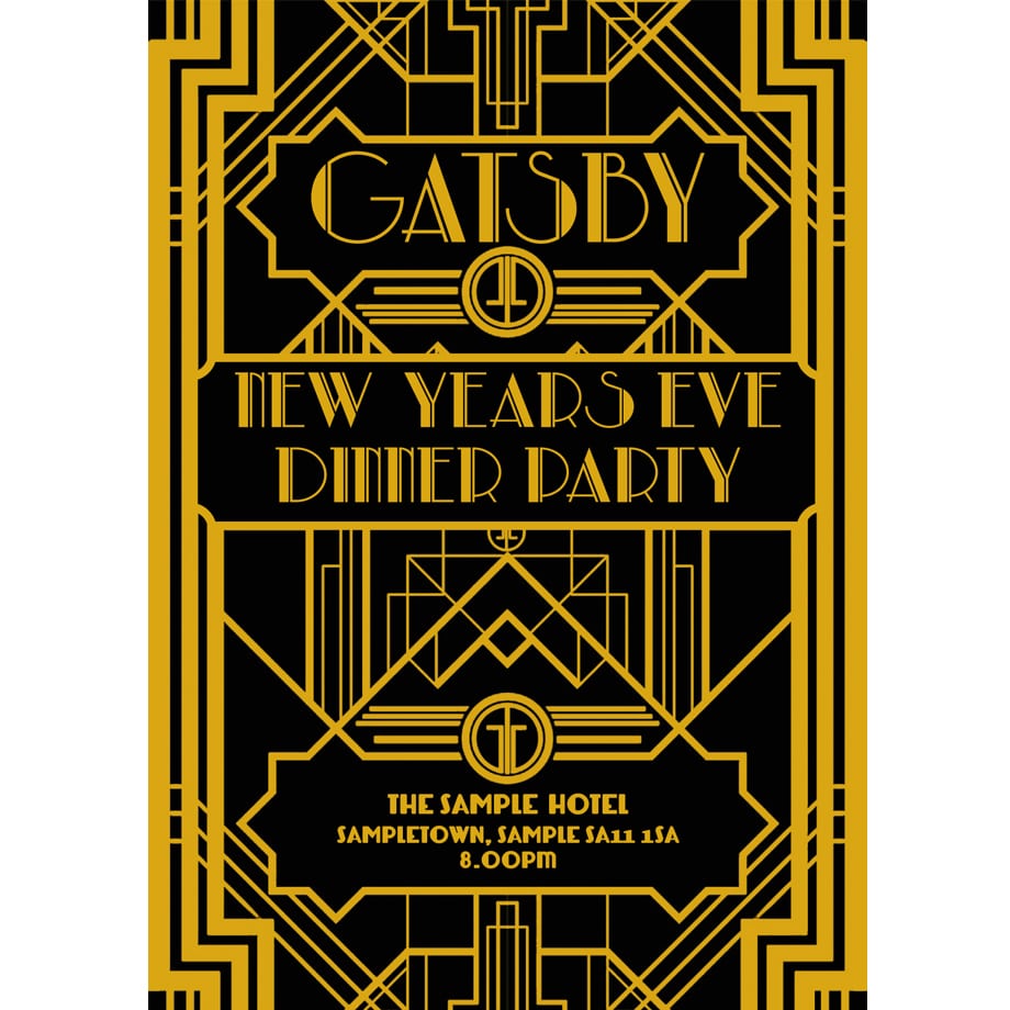 Great Gatsby Party Invitations â Gangcraft Net